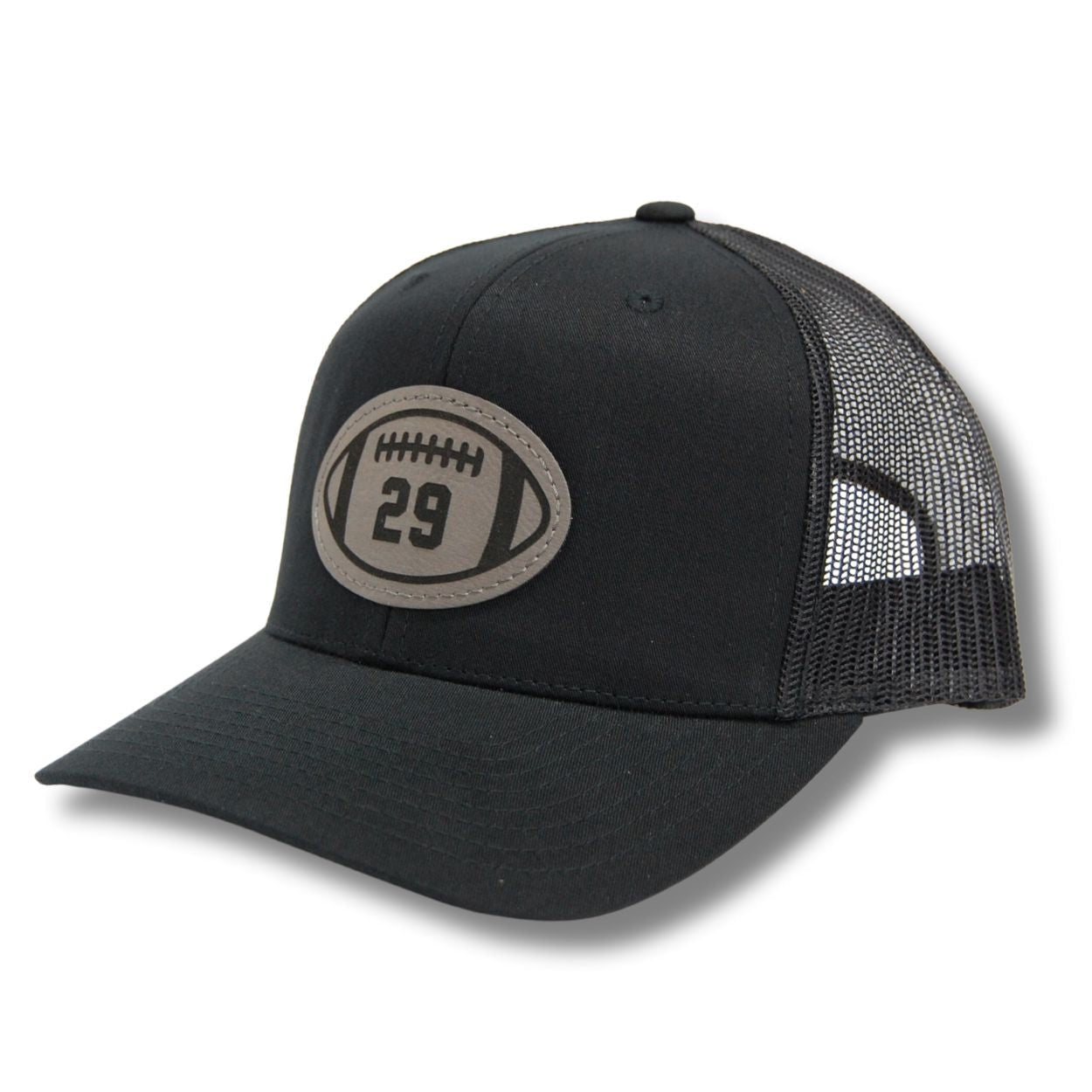 Football Personalized Player Number Snapback Trucker Hat - Base Kreations