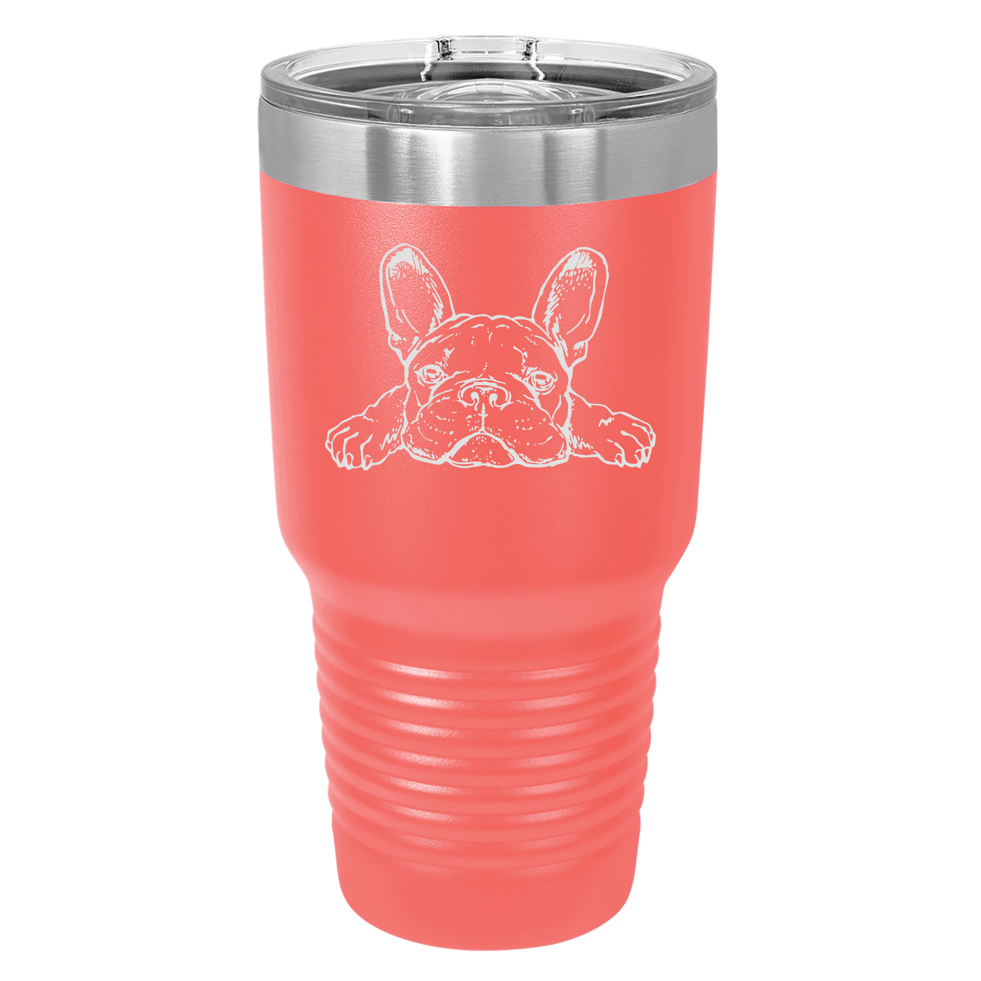French Bulldog Engraved Tumbler - Base Kreations