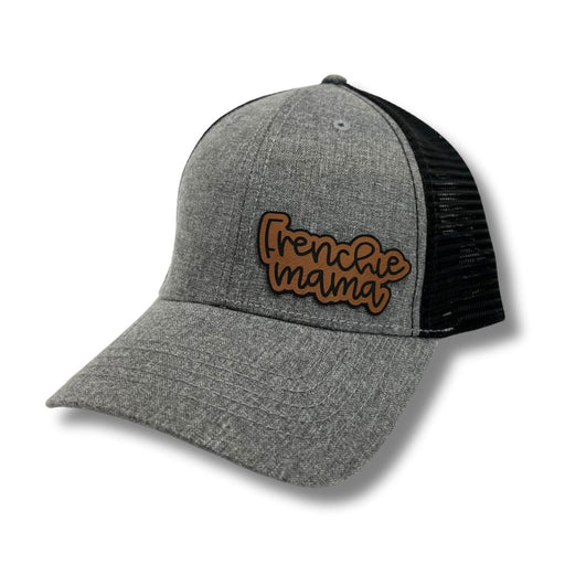 Frenchie Mama Patch Ponytail Trucker Hat - Base Kreations
