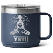 German Shorthaired Pointer Laser Engraved Yeti Tumbler - Base Kreations