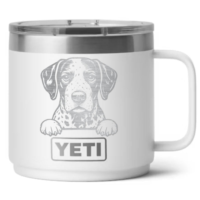 German Shorthaired Pointer Laser Engraved Yeti Tumbler - Base Kreations