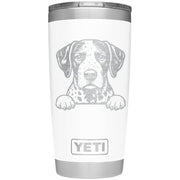 German Shorthaired Pointer Laser Engraved Yeti Tumbler - Base Kreations