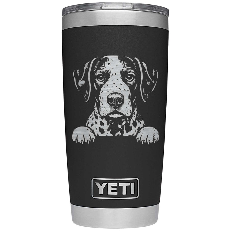 German Shorthaired Pointer Laser Engraved Yeti Tumbler - Base Kreations