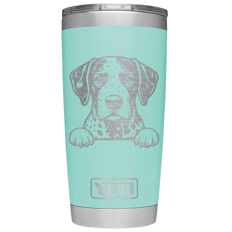 German Shorthaired Pointer Laser Engraved Yeti Tumbler - Base Kreations