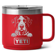 German Shorthaired Pointer Laser Engraved Yeti Tumbler - Base Kreations