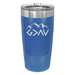 God is Greater Than the Highs and Lows Engraved Tumbler - Base Kreations