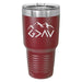 God is Greater Than the Highs and Lows Engraved Tumbler - Base Kreations