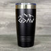 God is Greater Than the Highs and Lows Engraved Tumbler - Base Kreations