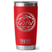 God is Greater than the Highs and Lows Laser Engraved Yeti Tumbler - Base Kreations
