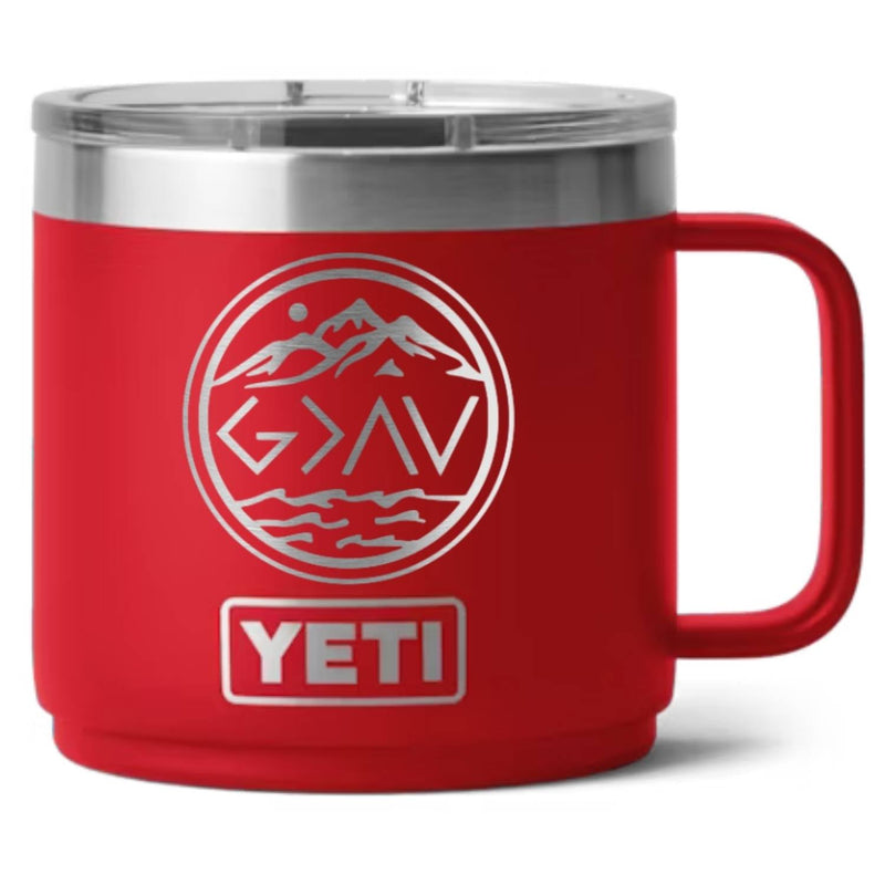 God is Greater than the Highs and Lows Laser Engraved Yeti Tumbler - Base Kreations