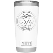 God is Greater than the Highs and Lows Laser Engraved Yeti Tumbler - Base Kreations