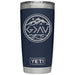 God is Greater than the Highs and Lows Laser Engraved Yeti Tumbler - Base Kreations