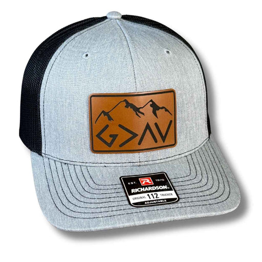 God is Greater Than The Highs and Lows Patch Hat - Base Kreations