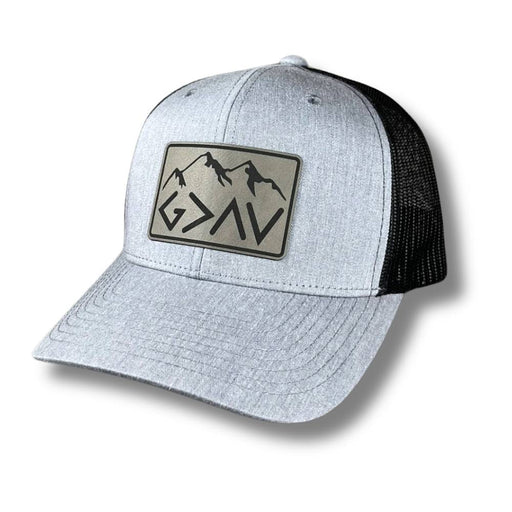 God is Greater Than The Highs and Lows Patch Hat - Base Kreations