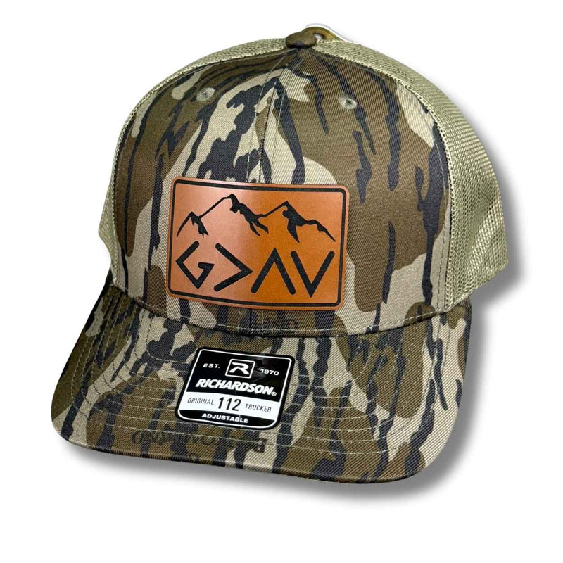 God is Greater Than The Highs and Lows Patch Hat - Base Kreations