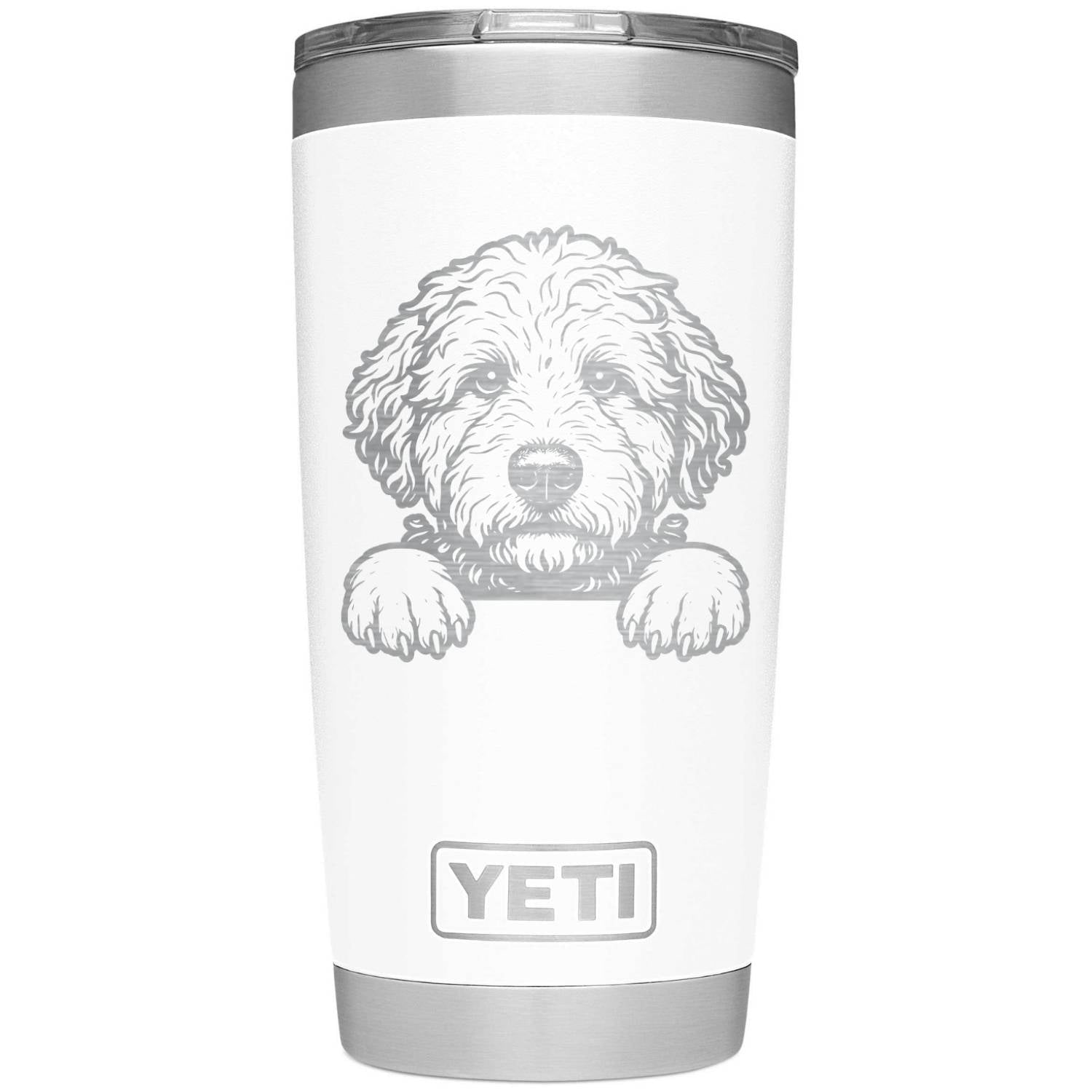 Goldendoodle Laser Engraved Yeti Tumbler - Base Kreations