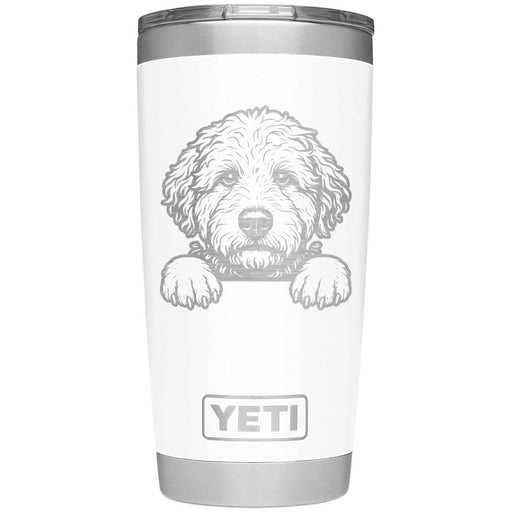 Goldendoodle Laser Engraved Yeti Tumbler - Base Kreations