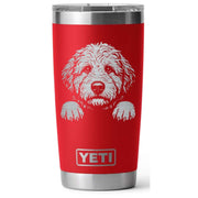 Goldendoodle Laser Engraved Yeti Tumbler - Base Kreations