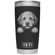 Goldendoodle Laser Engraved Yeti Tumbler - Base Kreations