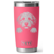 Goldendoodle Laser Engraved Yeti Tumbler - Base Kreations