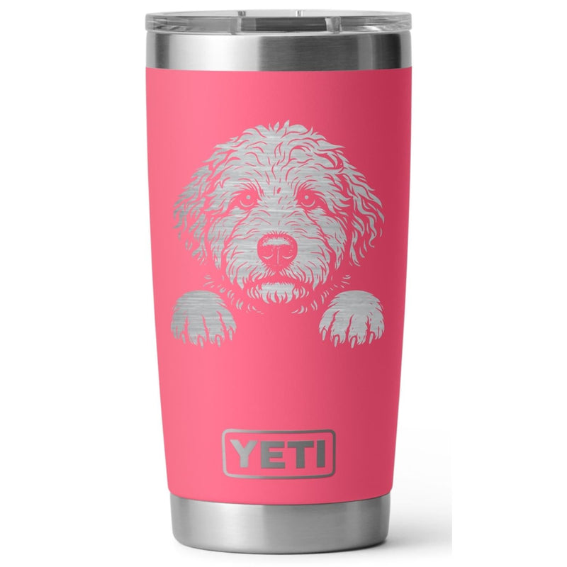 Goldendoodle Laser Engraved Yeti Tumbler - Base Kreations
