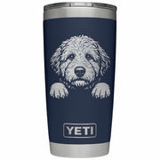 Goldendoodle Laser Engraved Yeti Tumbler - Base Kreations