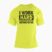 I Work Hard Because Millions on Welfare Depend on Me T-Shirt - Base Kreations