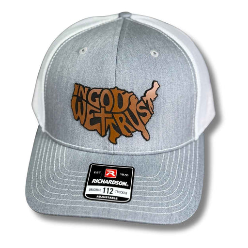 In God We Trust USA Map Hat - Base Kreations