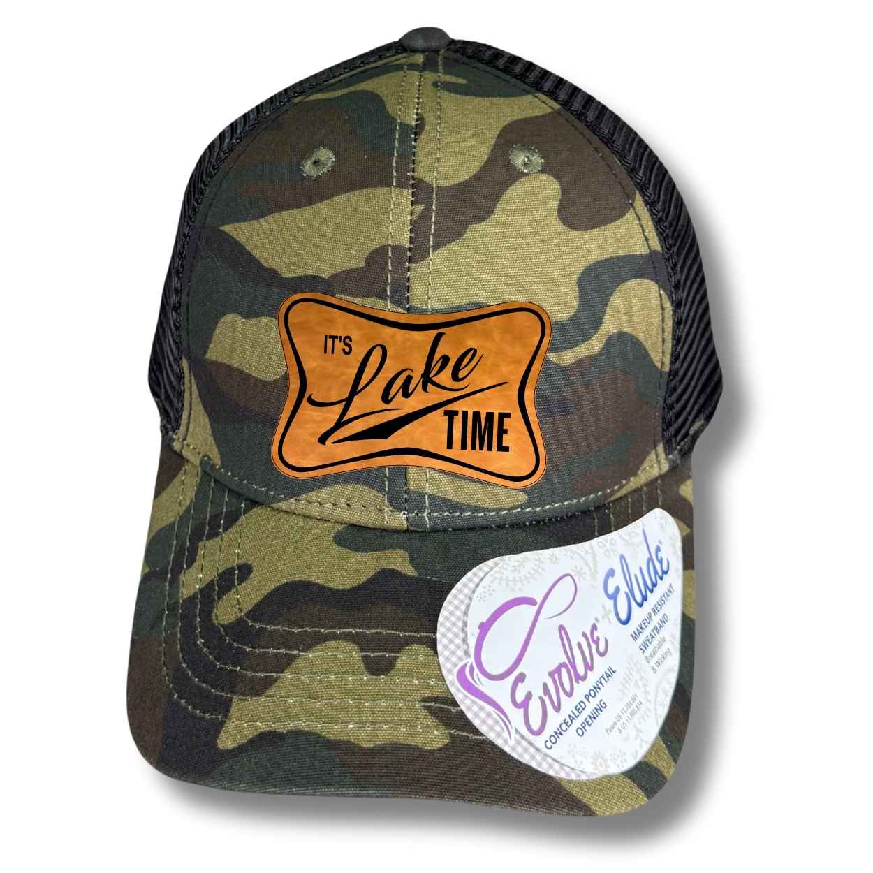 It's Lake Time Patch Hat - Base Kreations