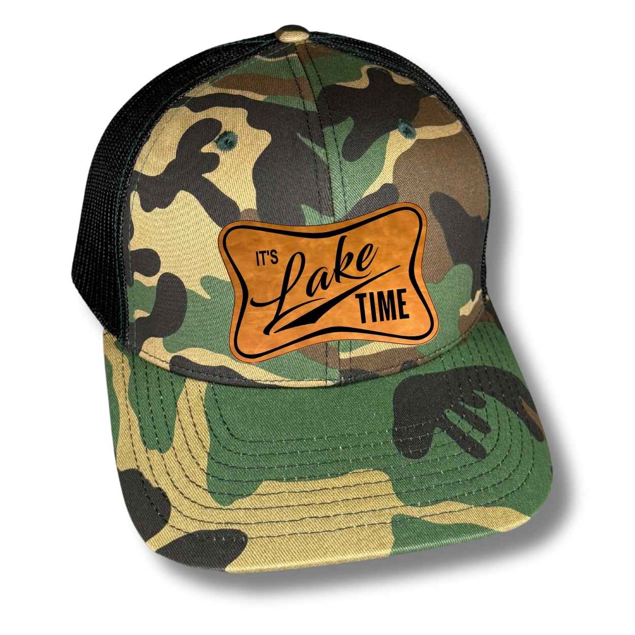 It's Lake Time Patch Hat - Base Kreations