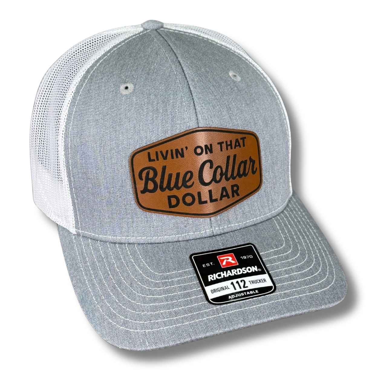 Livin on that Blue Collar Dollar Hat - Base Kreations