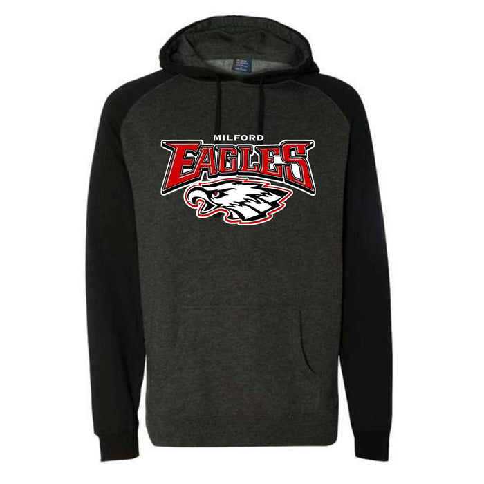 Milford Eagles Raglan Sweatshirt - Base Kreations