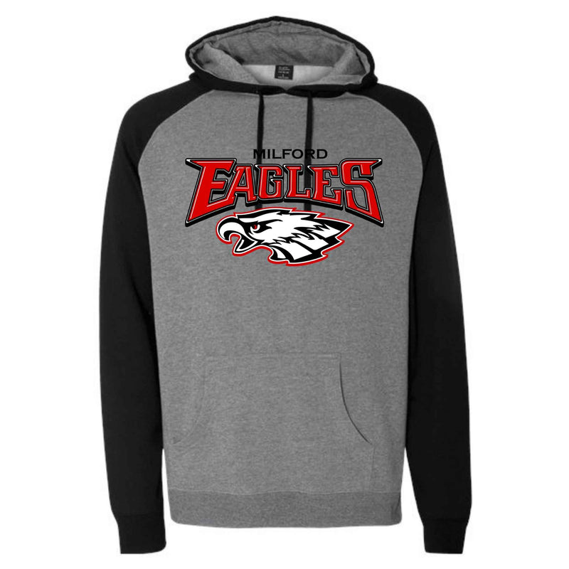 Milford Eagles Raglan Sweatshirt - Base Kreations