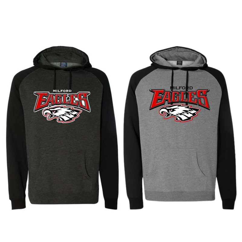 Milford Eagles Raglan Sweatshirt - Base Kreations