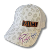MOM, MAMA, MIMI Custom Name Ponytail Hat - Pick Your Name , Nana, Memaw, Yaya - Base Kreations