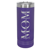 MOM Skinny Tumbler With Kid's Names - Base Kreations