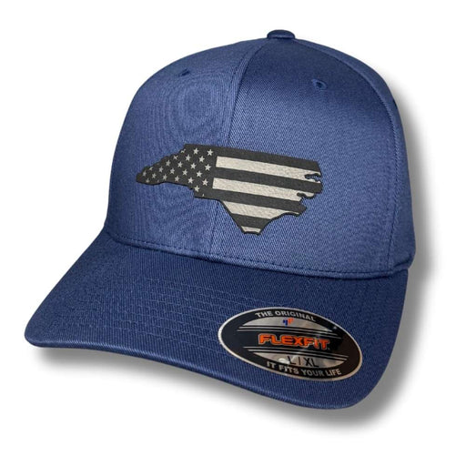 North Carolina - American Flag Patch Hat - Base Kreations