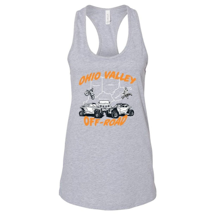 Ohio Valley Off - Road Racerback Tank Top - Base Kreations