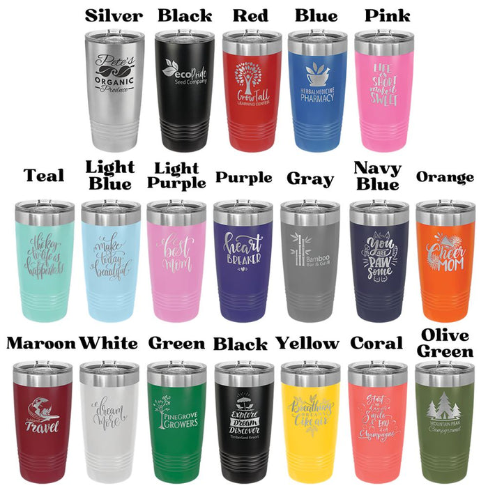 On My Husband's Last Nerve Engraved Tumbler - Base Kreations