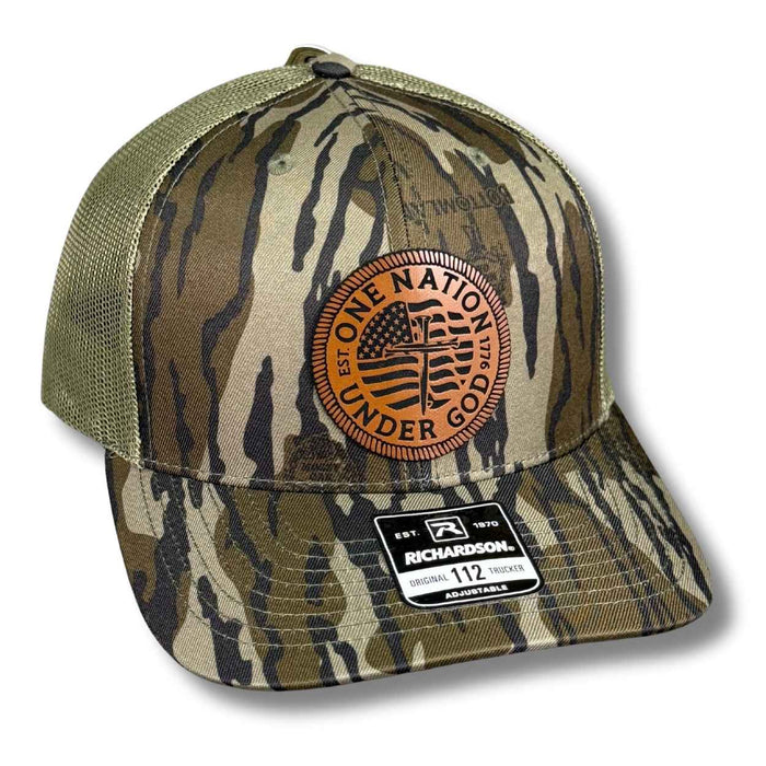 One Nation Under God Patch Hat - Base Kreations