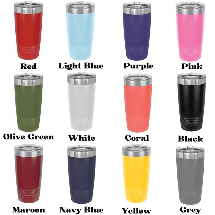Paws and Enjoy the Little Things Engraved Tumbler - Base Kreations