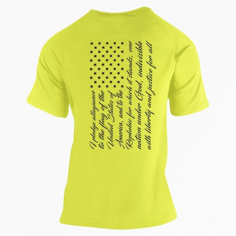 Pledge Allegiance American Flag T-Shirt - Base Kreations