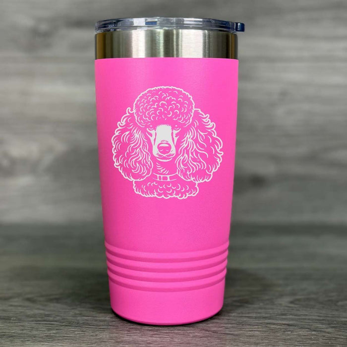 Poodle Engraved Tumbler - Base Kreations