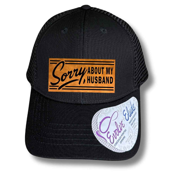 Sorry, about my Husband Patch Hat - Base Kreations
