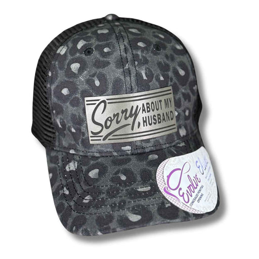 Sorry, about my Husband Patch Hat - Base Kreations