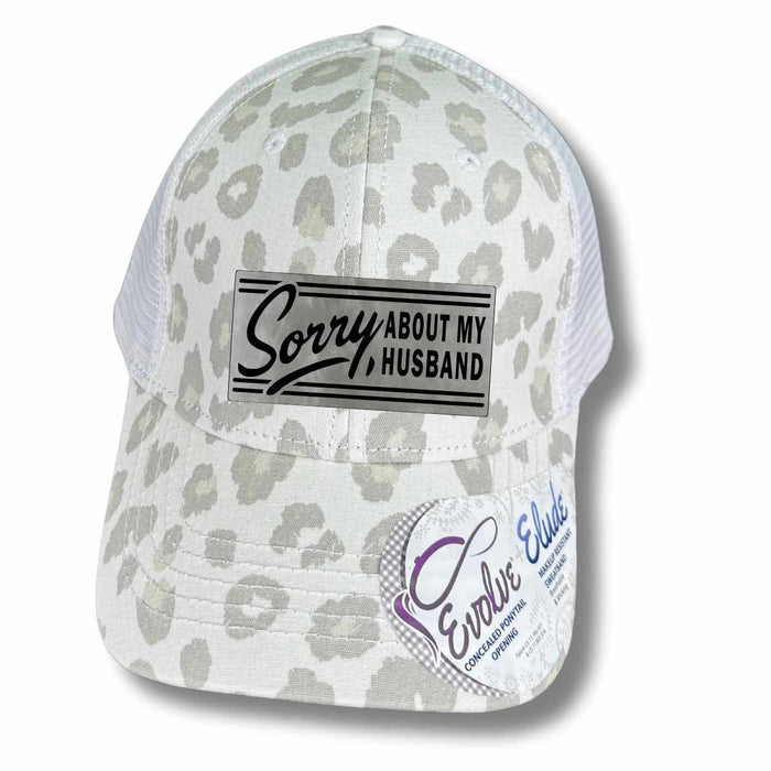 Sorry, about my Husband Patch Hat - Base Kreations