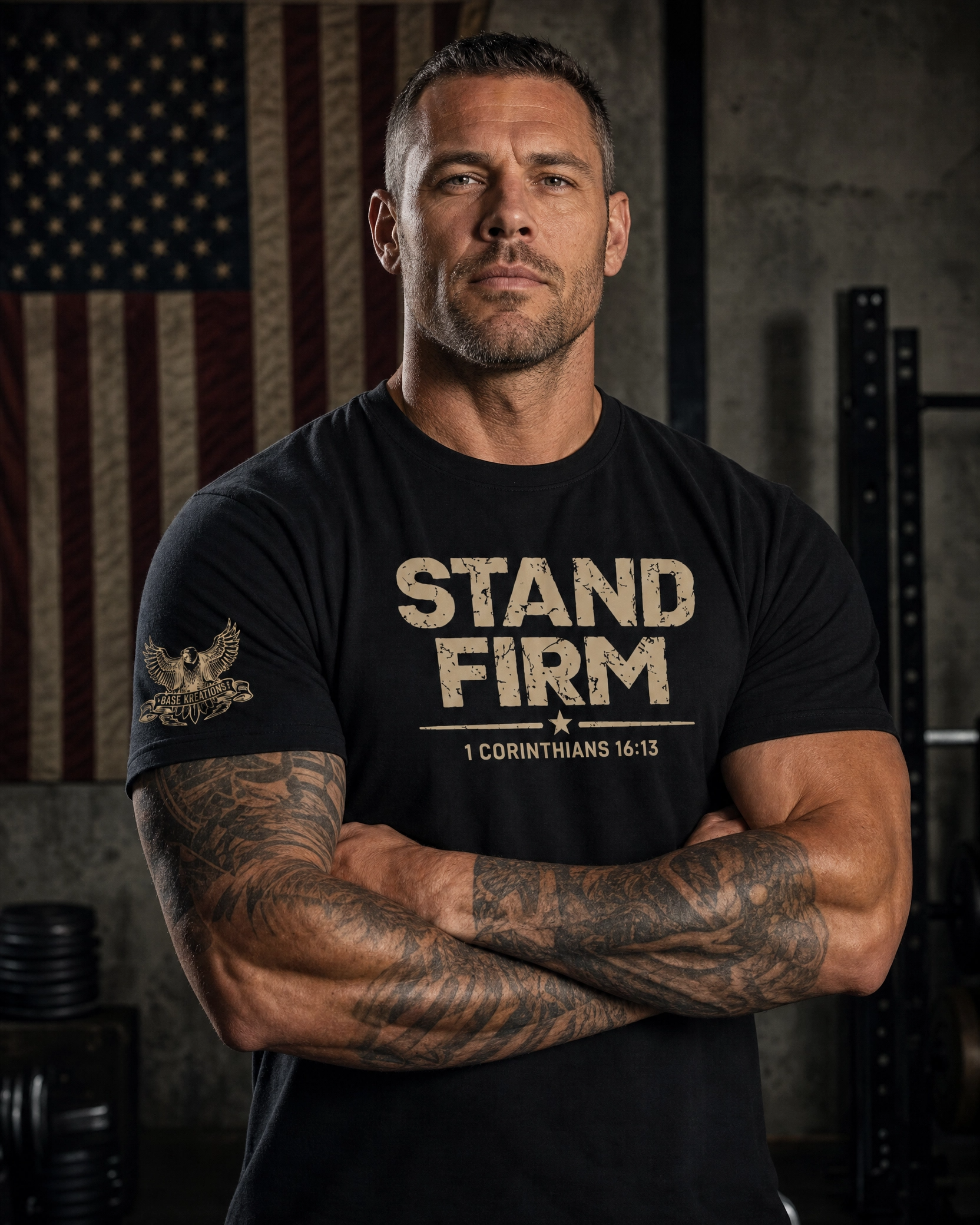 Stand Firm 1 Corinthians 16:13 T-Shirt