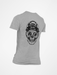 Support Blue Collar Hardhat Skull T-Shirt - Base Kreations