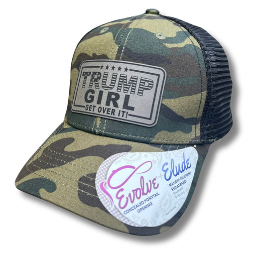 Trump Girl - Get Over It! Patch Hat - Base Kreations