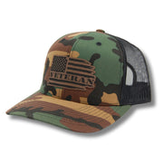 Veteran American Flag Snapback Hat - Base Kreations